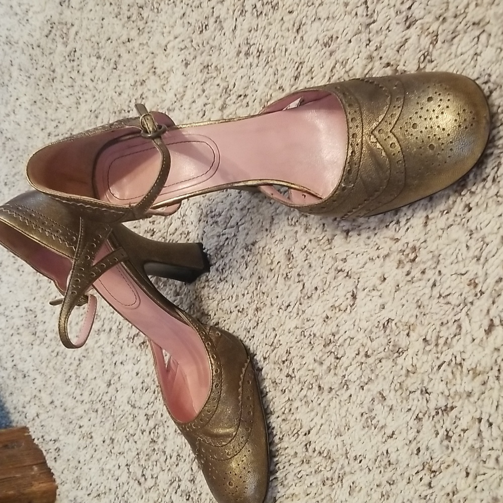 Miu Miu leather shoes,size 39 1/2